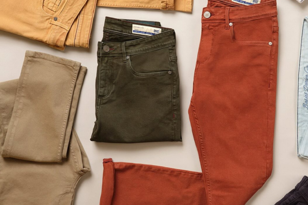 Express Your Vibe with BasicsLife Colored Denim Jeans