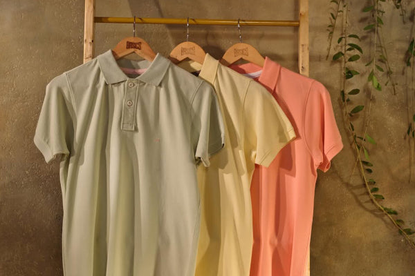 Spring Color Drop: BasicsLife Sunkissed SS25 Tees in Light Green, Yellow & Peach