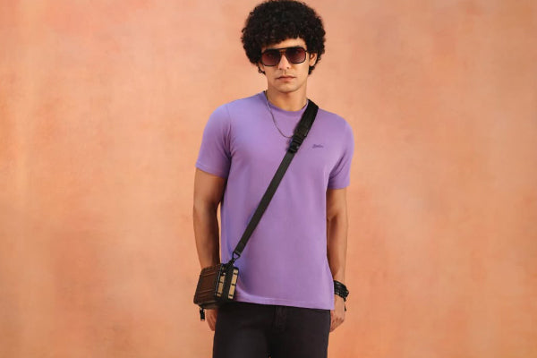 Fresh Summer Tones: BasicsLife SS25 T-Shirt & Jeans Combo