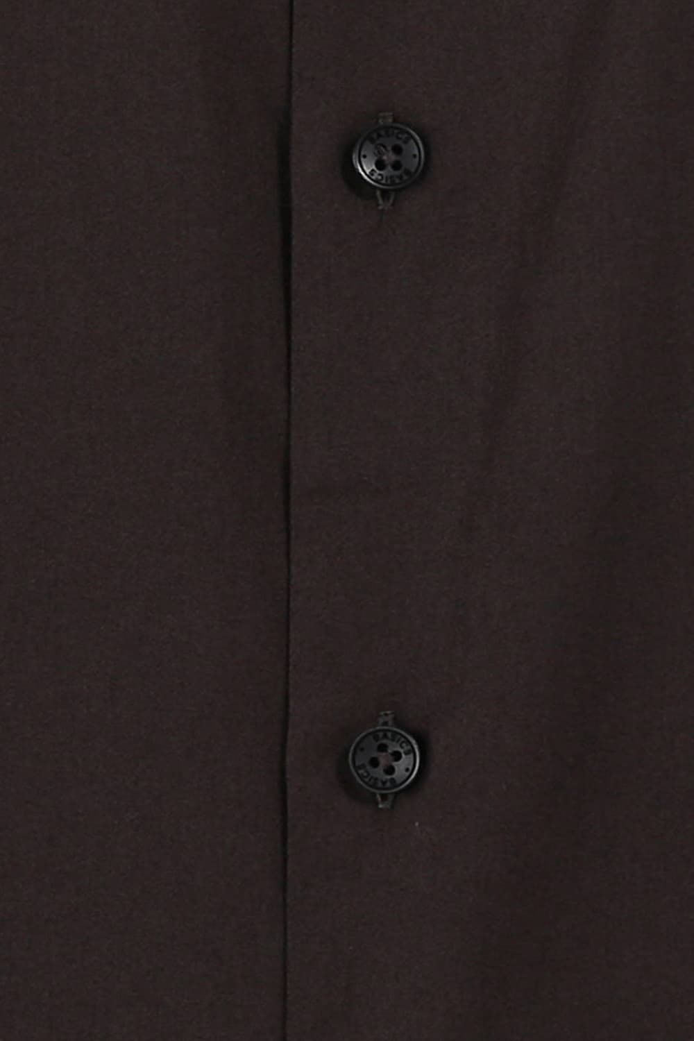 BASICS SLIM FIT TOTAL ECLIPSE SATIN SHIRT