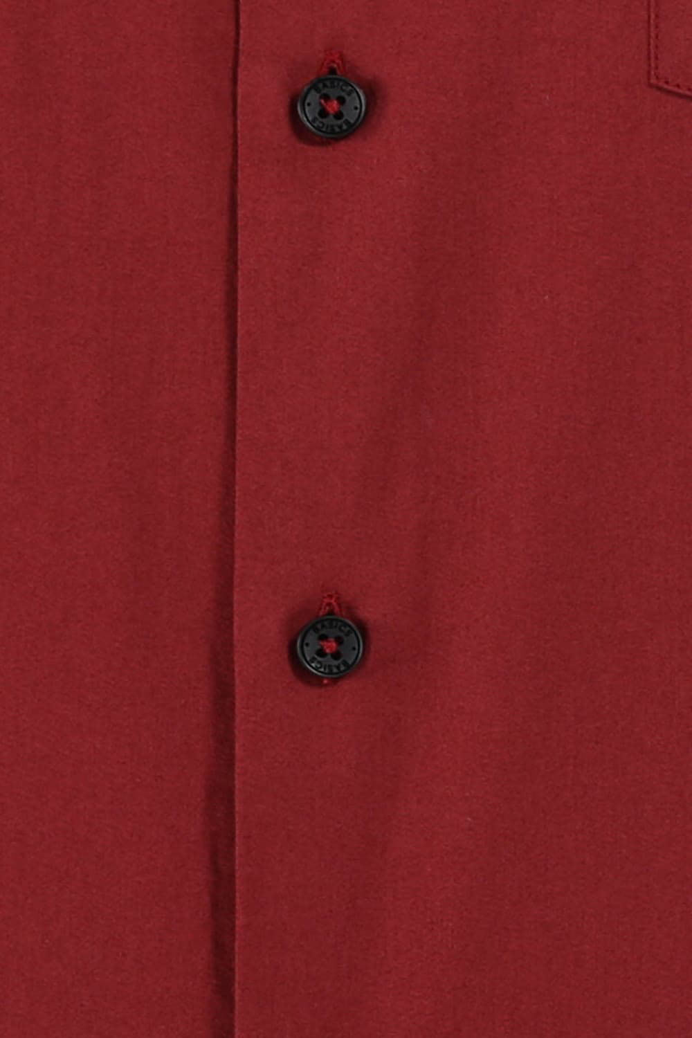 BASICS SLIM FIT TOTAL ECLIPSE SATIN SHIRT