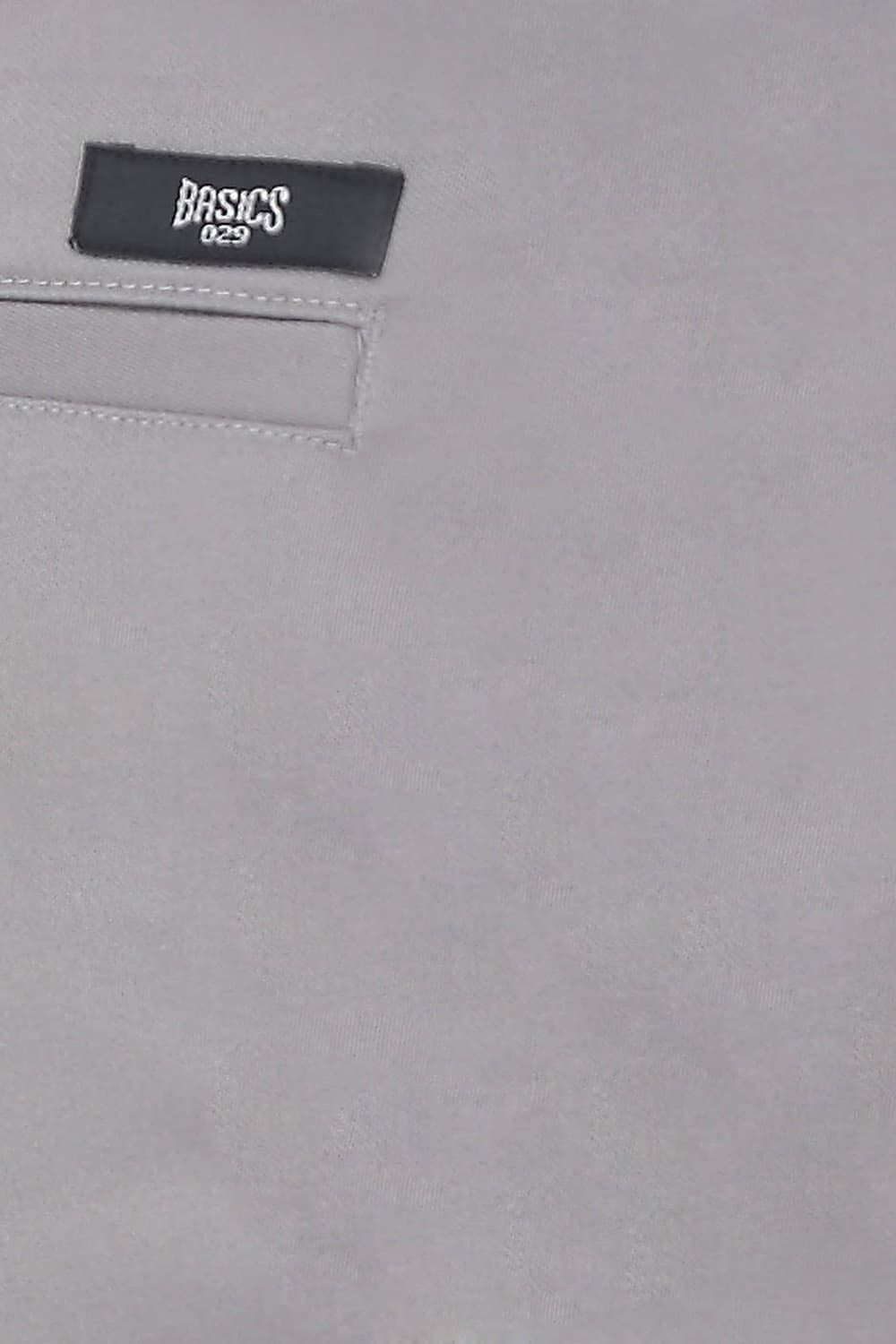 BASICS TAPERED FIT SATIN TROUSERS