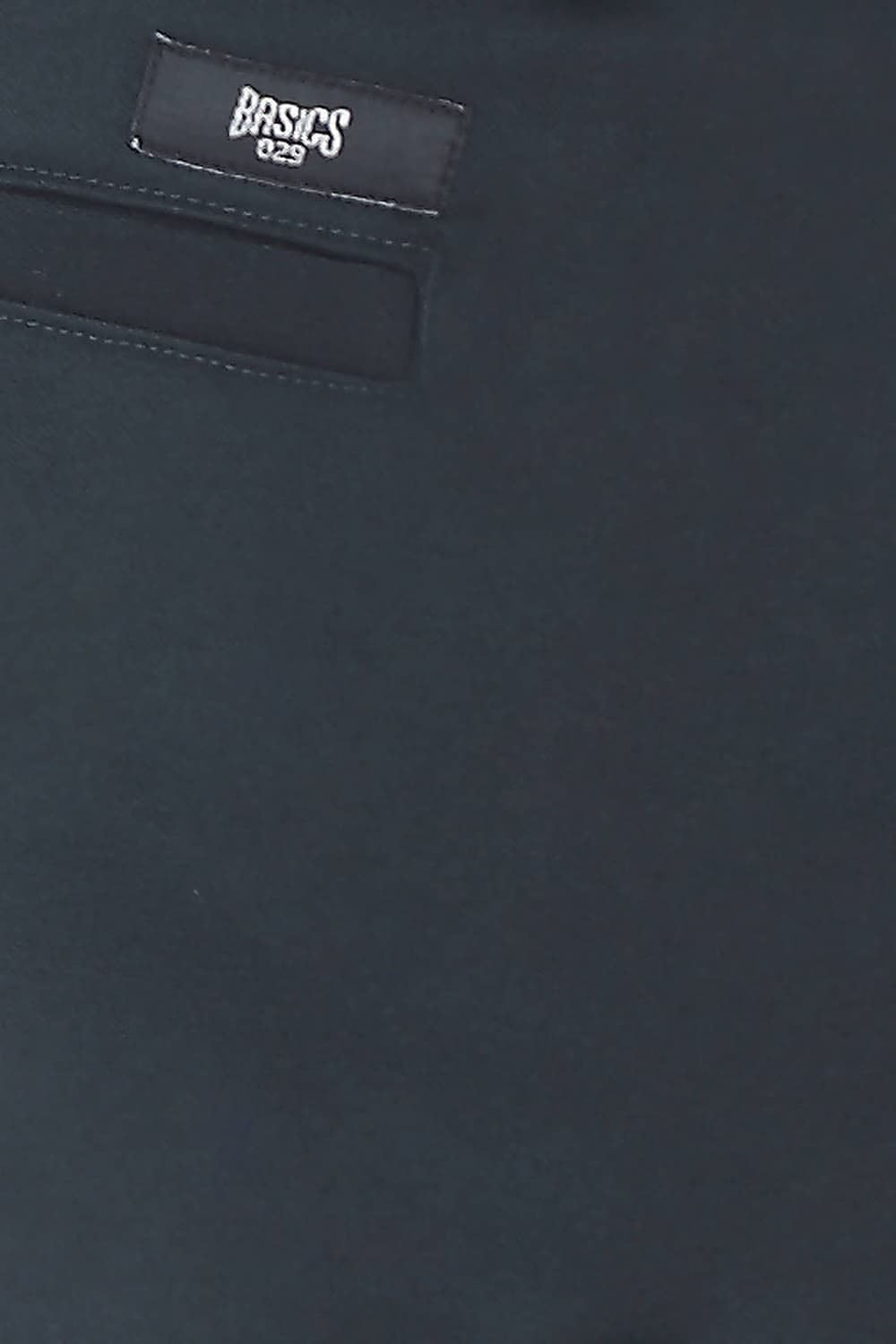 BASICS TAPERED FIT SATIN TROUSERS