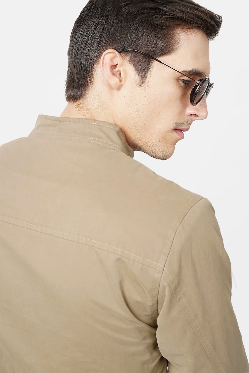 BASICS COMFORT FIT QUILTED WOVEN JACKET