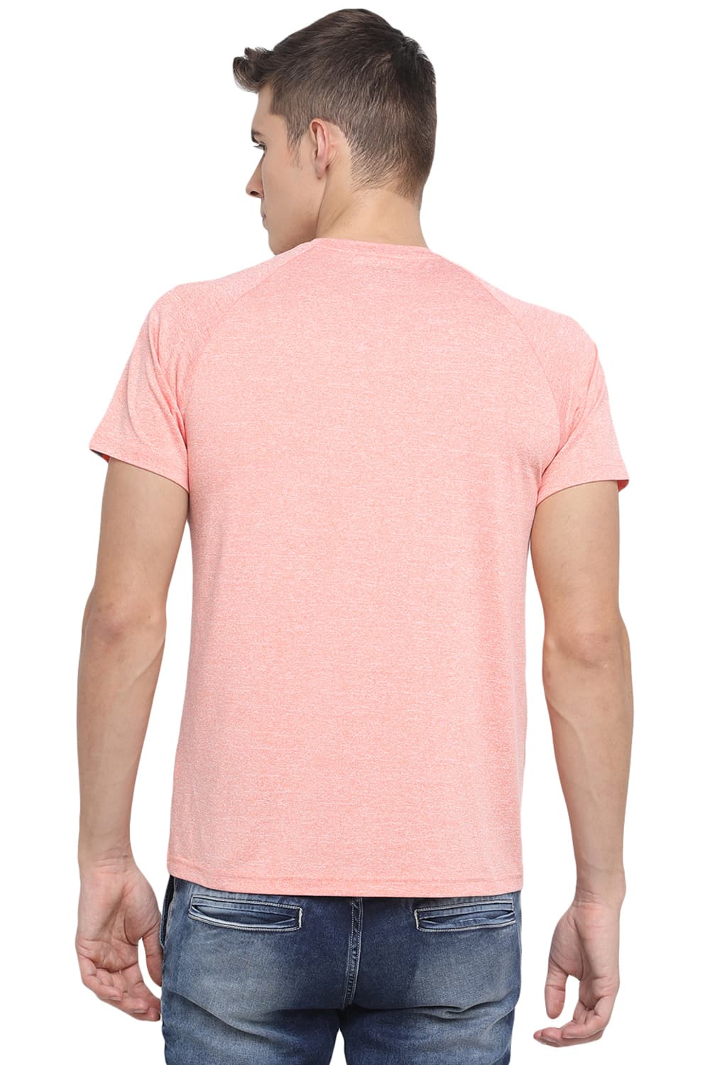 BASICS MUSCLE FIT CREW NECK T SHIRT