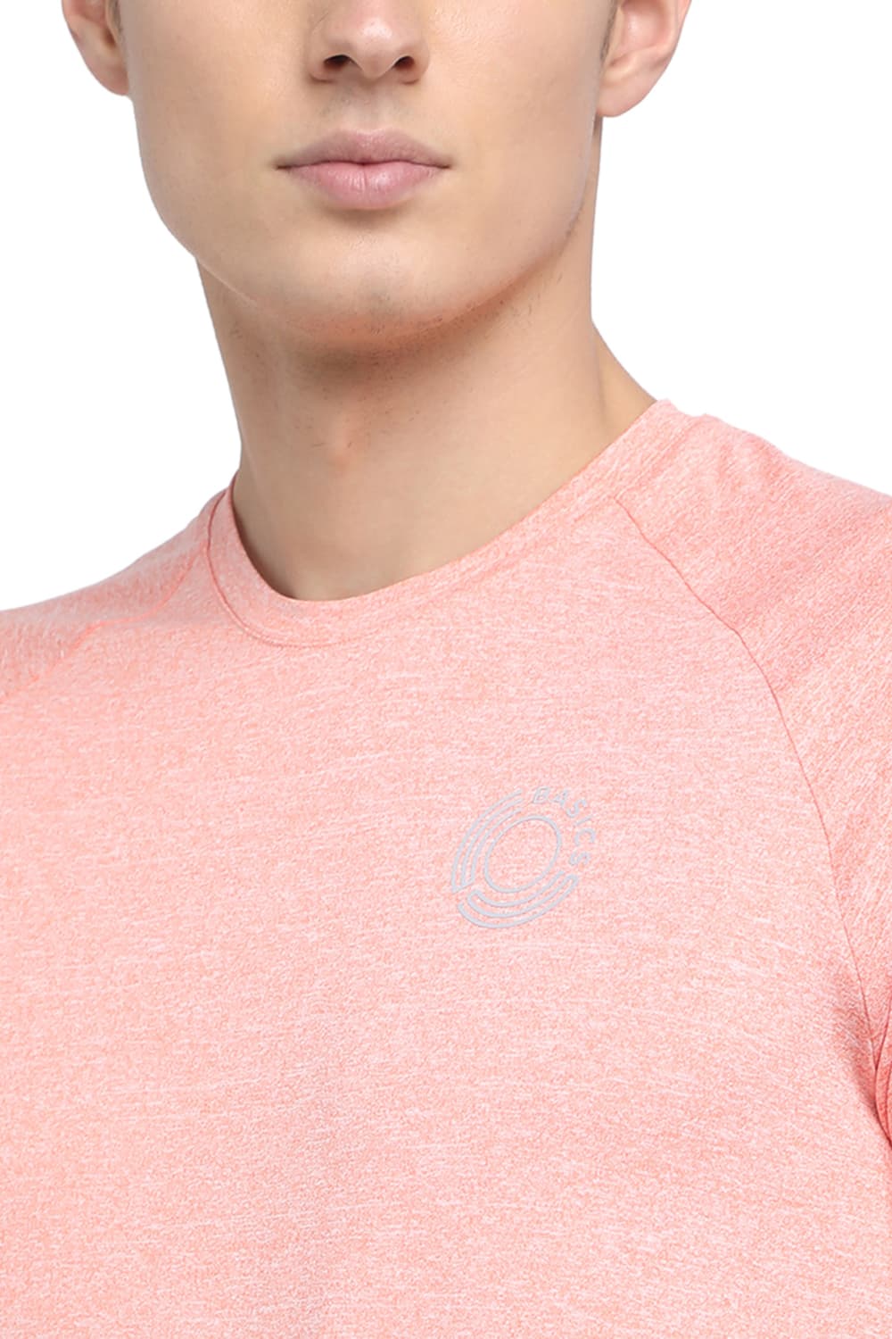 BASICS MUSCLE FIT CREW NECK T SHIRT