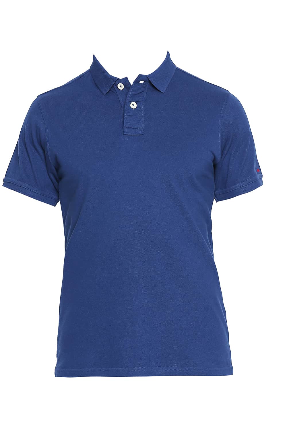 BASICS MUSCLE FIT PIQU POLO T-SHIRT