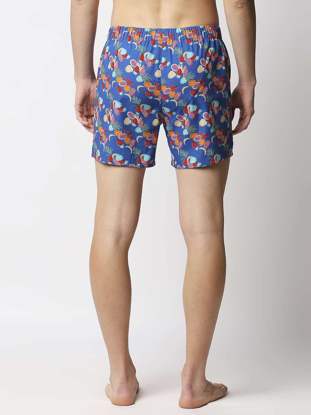BASICS PRINTED PURE COTTON BOXERS