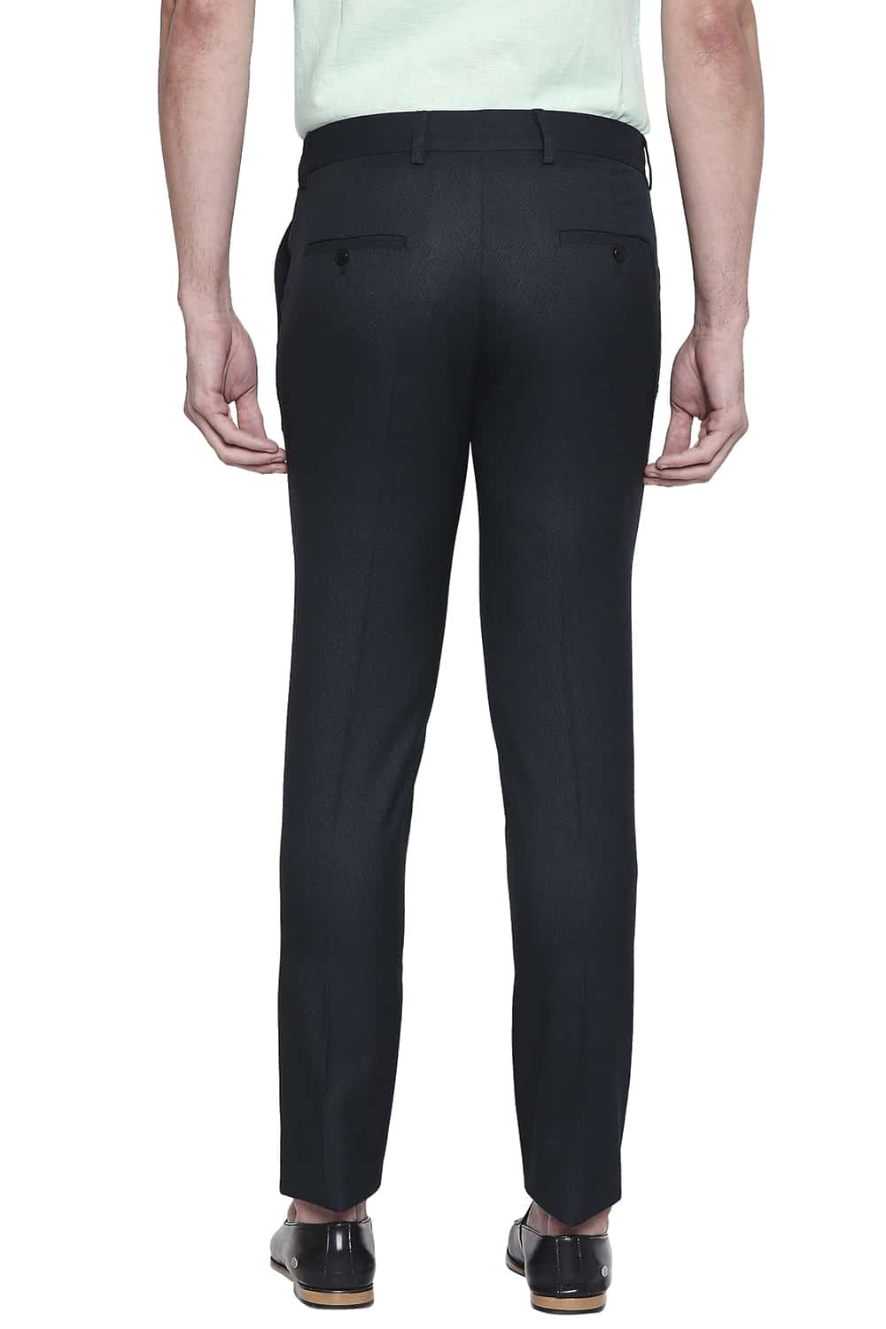 BASICS TAPERED FIT STRETCH TROUSER