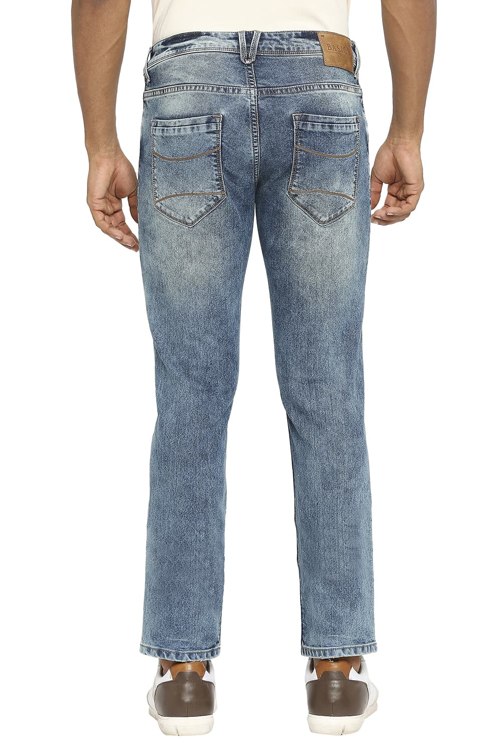 BASICS BLADE FIT STRETCH JEANS