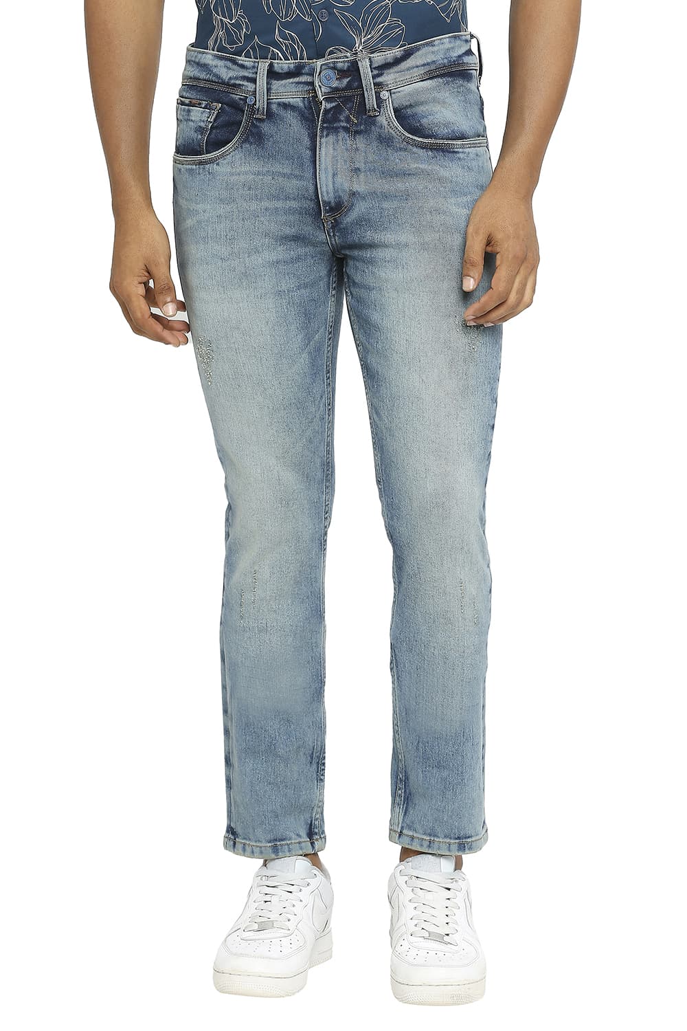 BASICS BLADE FIT STRETCH JEANS