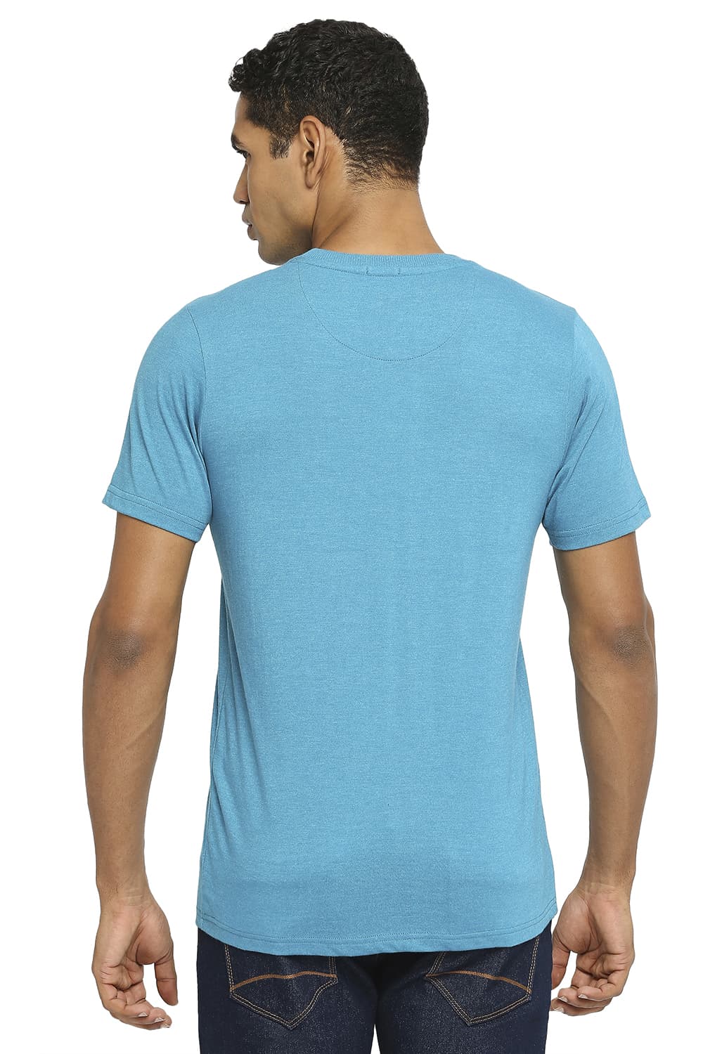 BASICS MUSCLE FIT CREW T-SHIRT