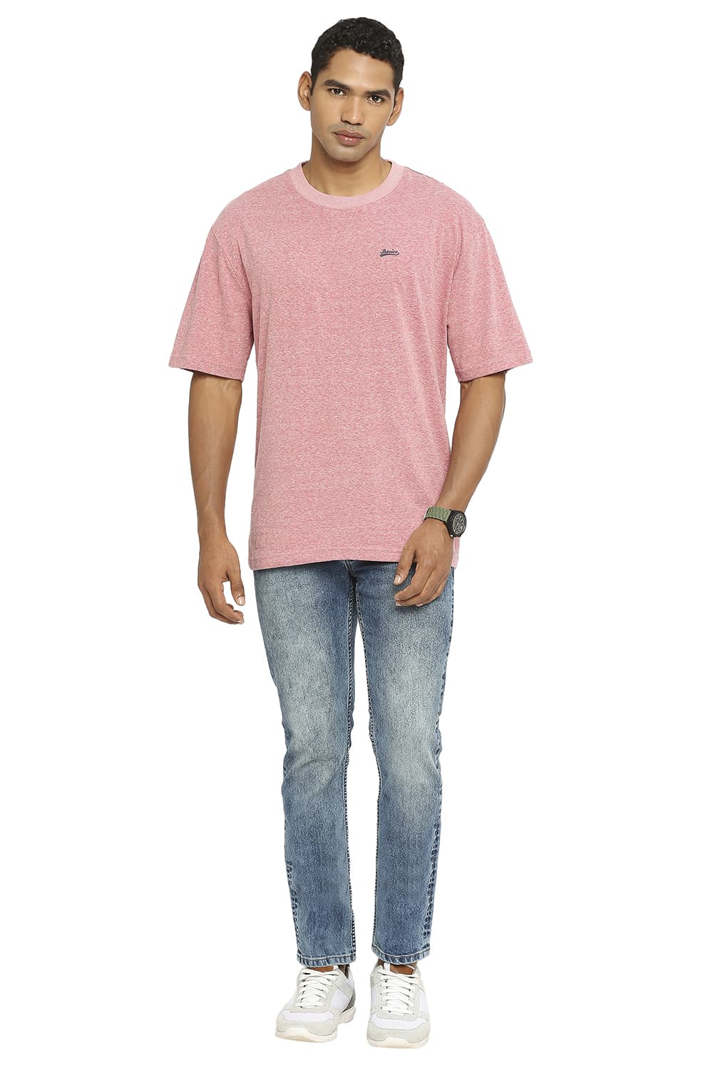 BASICS RELAXED FIT CREW T-SHIRT