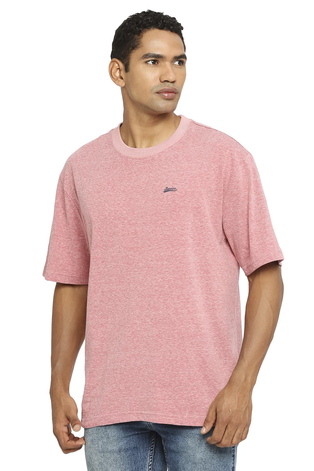 BASICS RELAXED FIT CREW T-SHIRT