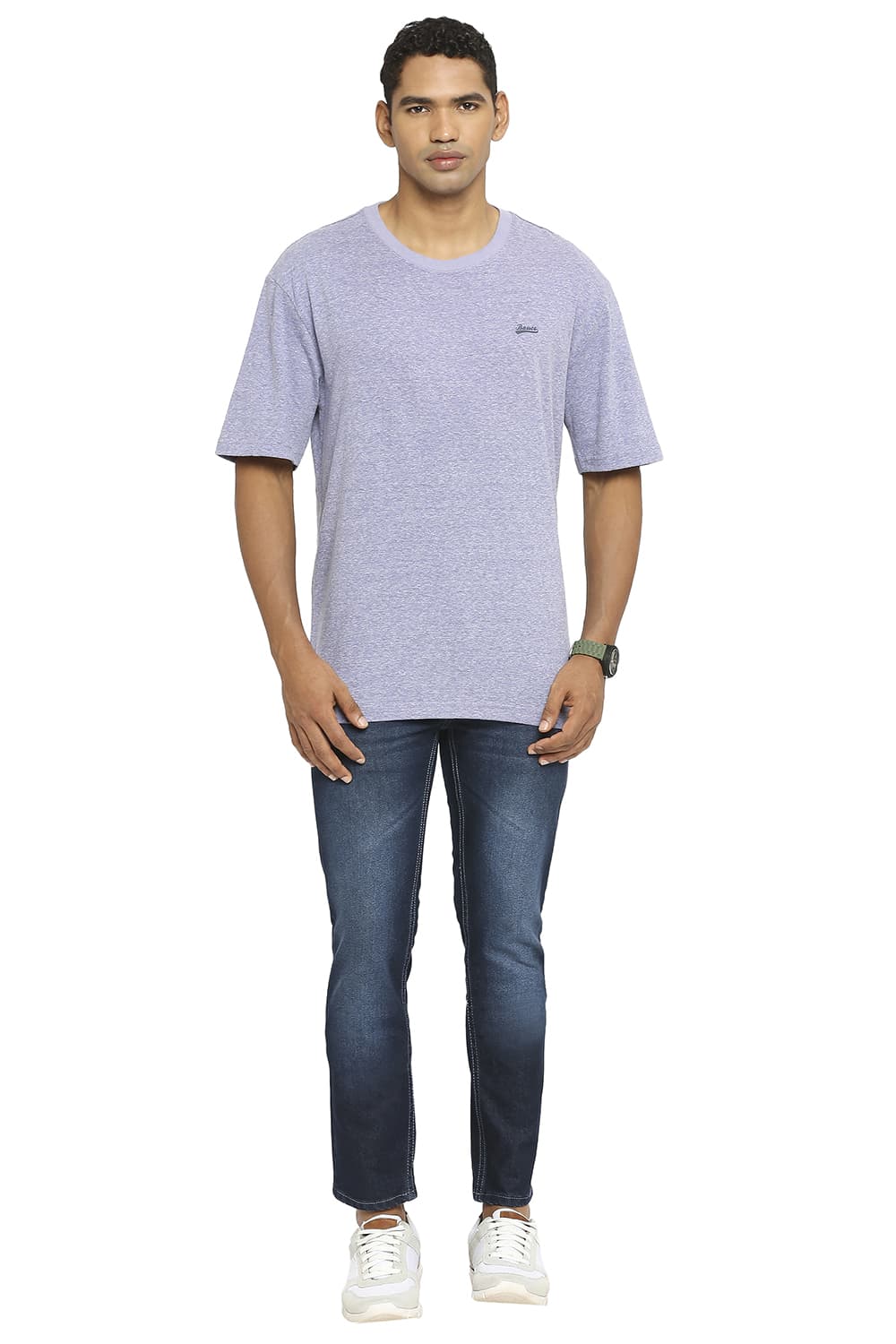 BASICS RELAXED FIT CREW T-SHIRT