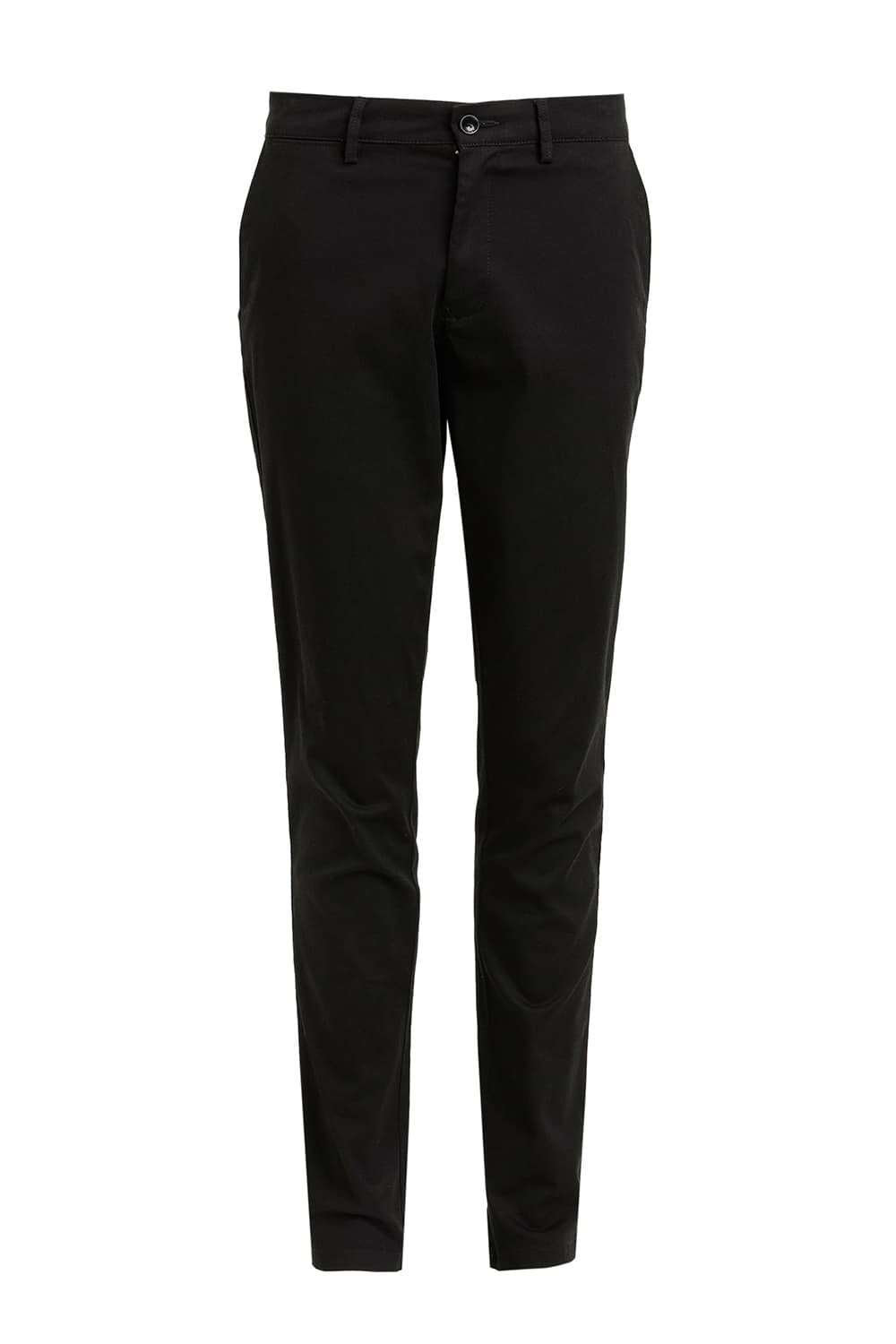 TAPERED FIT COTTON STRETCH DOBBY TROUSERS