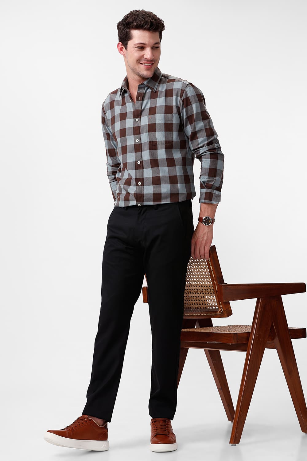 DRIFT FIT CATIONIC POLYESTER VISCOSE TWILL TROUSERS