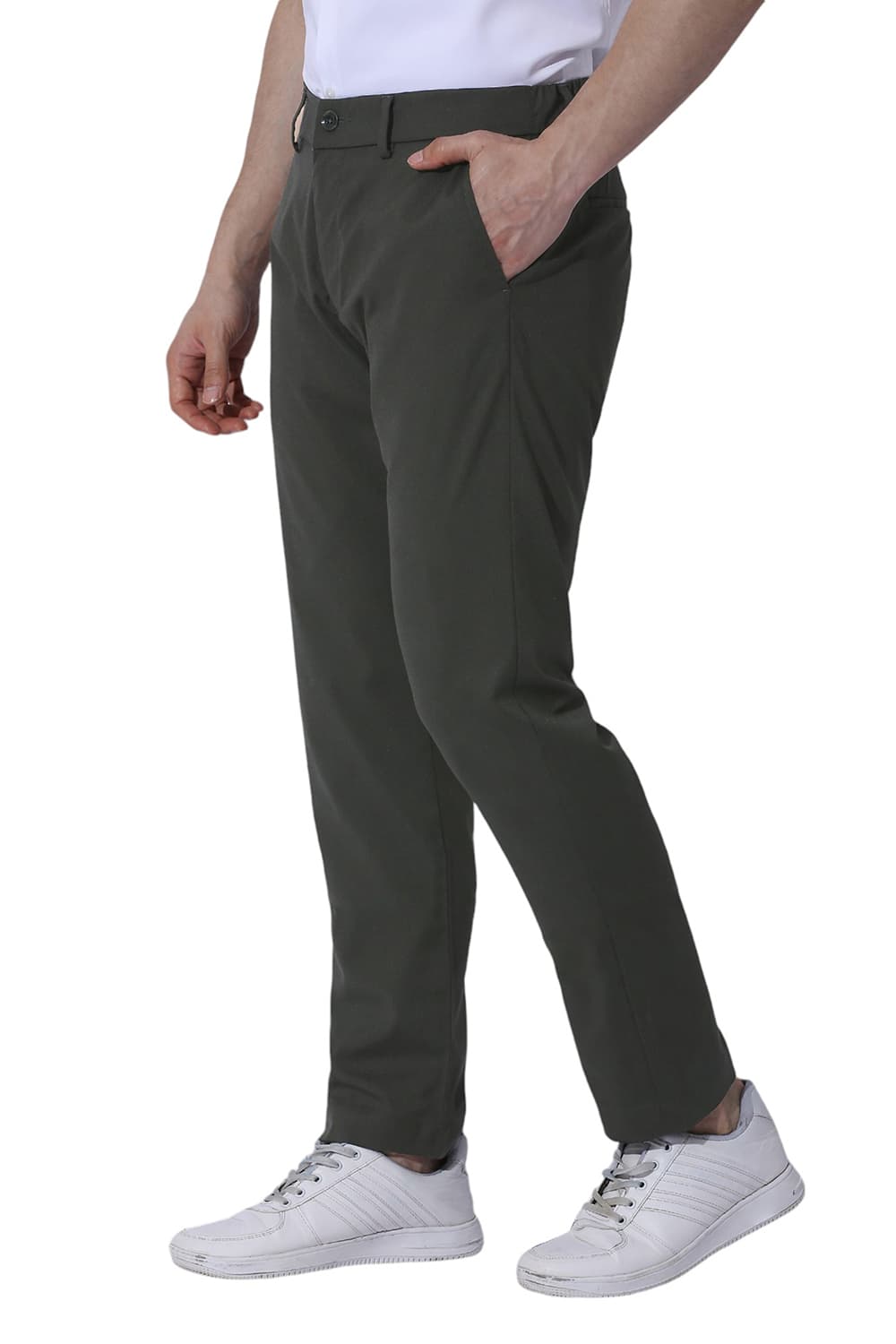 DRIFT FIT CATIONIC POLYESTER VISCOSE TWILL TROUSERS