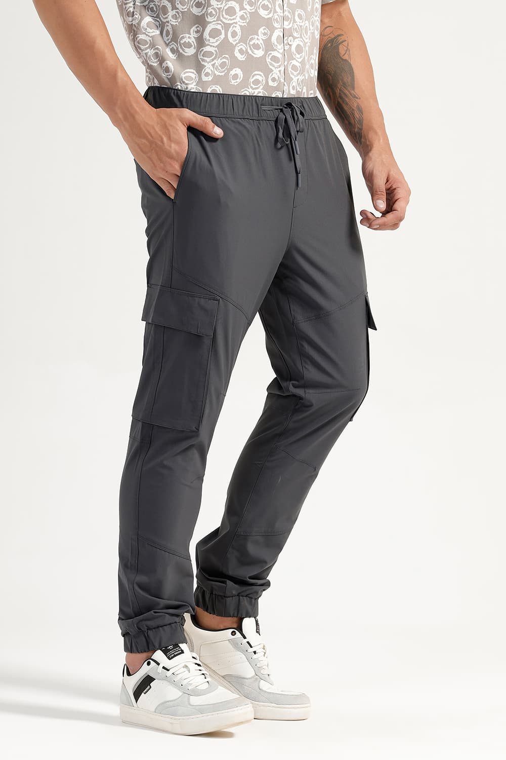 DRIFT FIT POLYESTER STRETCH DOBBY TROUSER