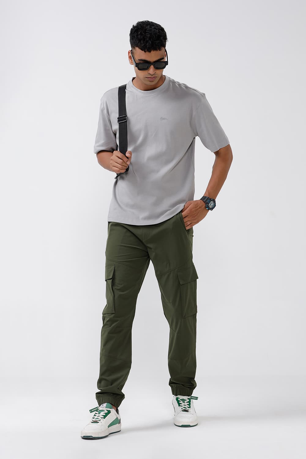 DRIFT FIT POLYESTER STRETCH DOBBY TROUSER