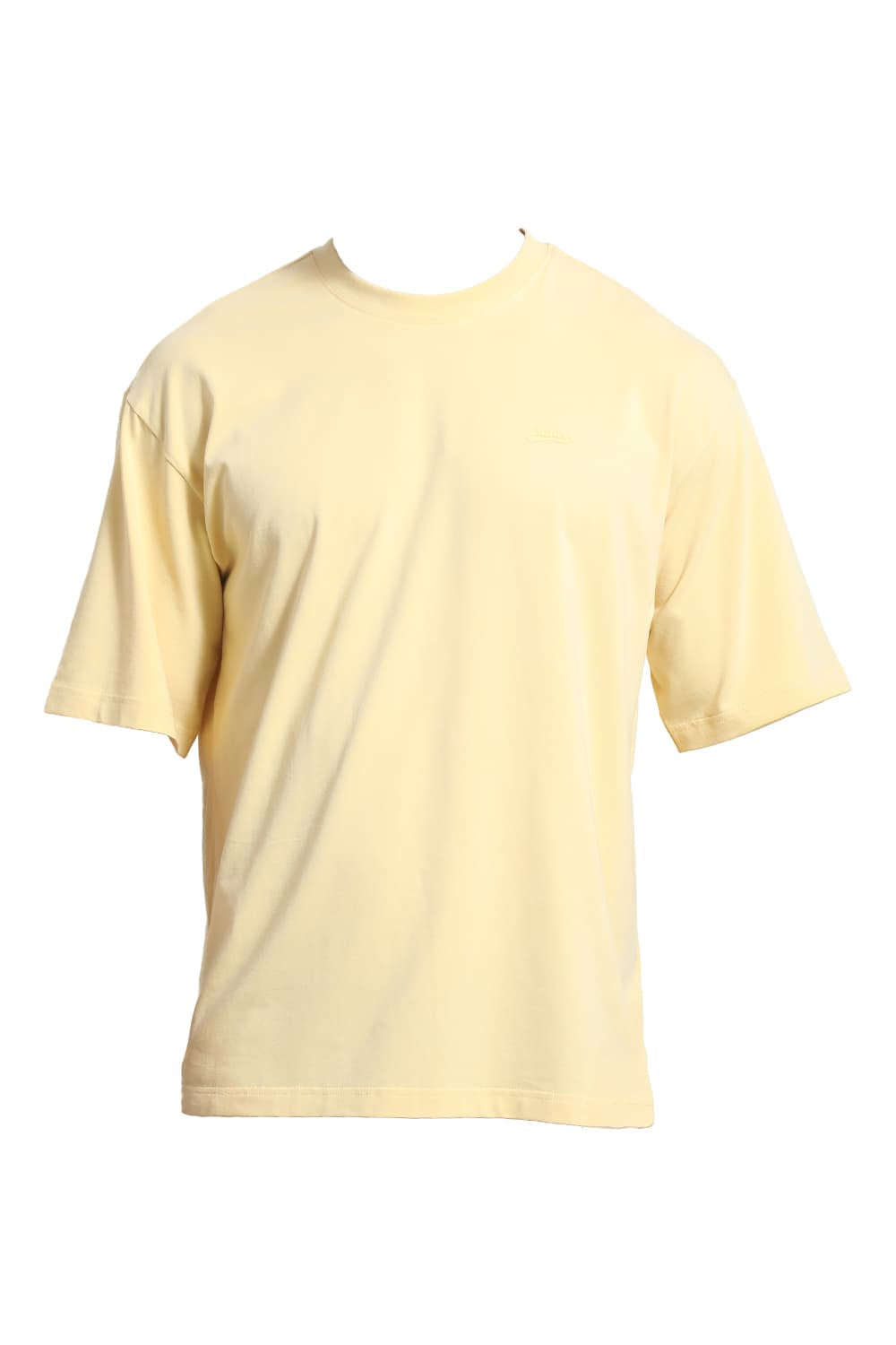 Relaxed Fit Cotton Stretch Crew T-Shirt