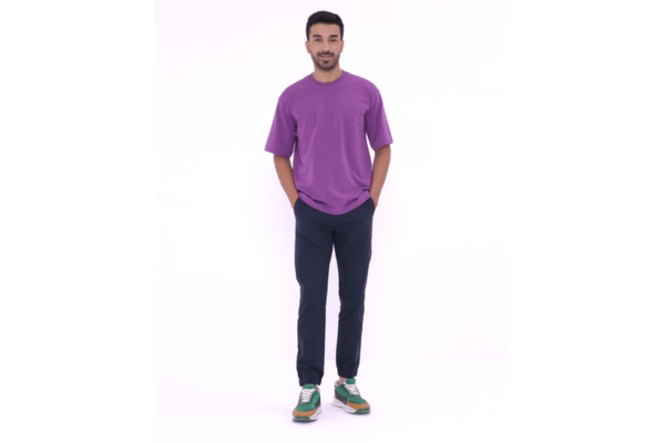 Transform Everyday Moments with BasicsLife Muscle Fit T-Shirt & Tapered Trousers