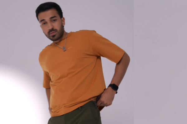 Make Bold Weekend Moves with BasicsLife Muscle Fit T-Shirt & Utility Trousers