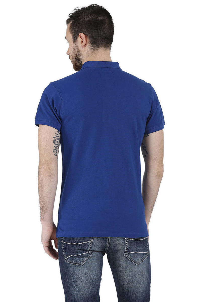 BASICS CASUAL PLAIN COTTON MUSCLE T.SHIRT