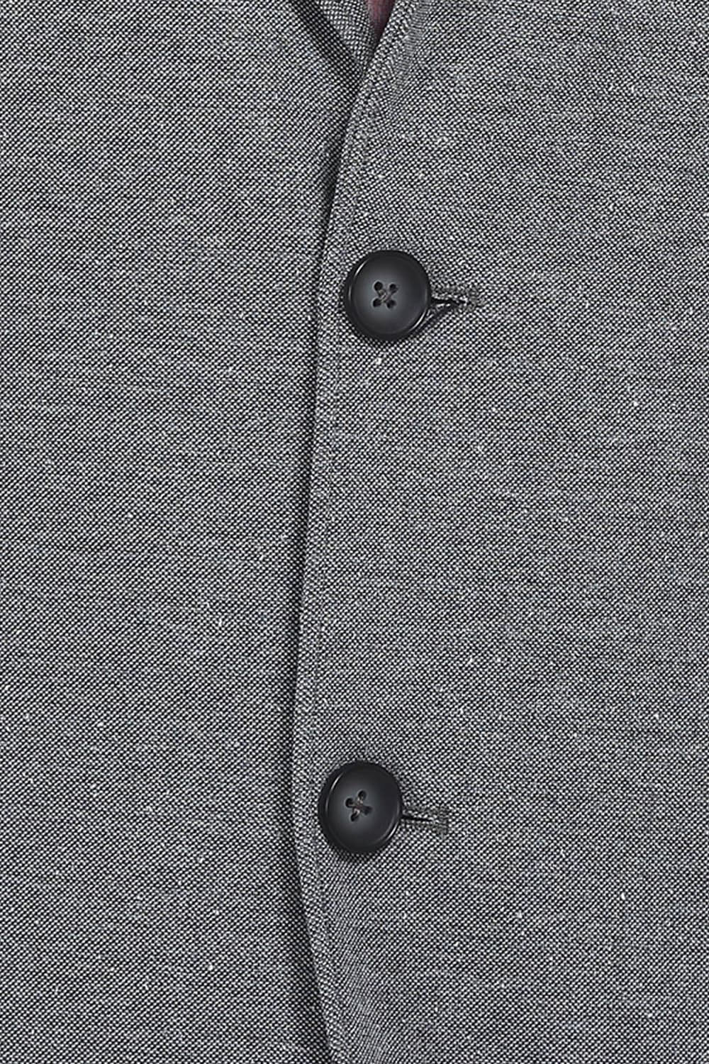 BASICS COMFORT FIT 2 BUTTON KNIT BLAZER