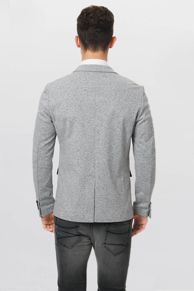 BASICS COMFORT FIT KNIT BLAZER