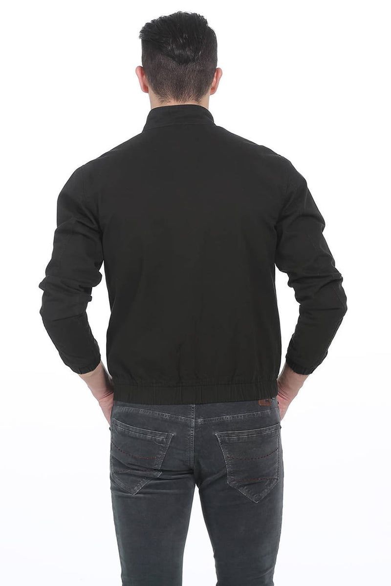 BASICS COMFORT FIT TWILL JACKET