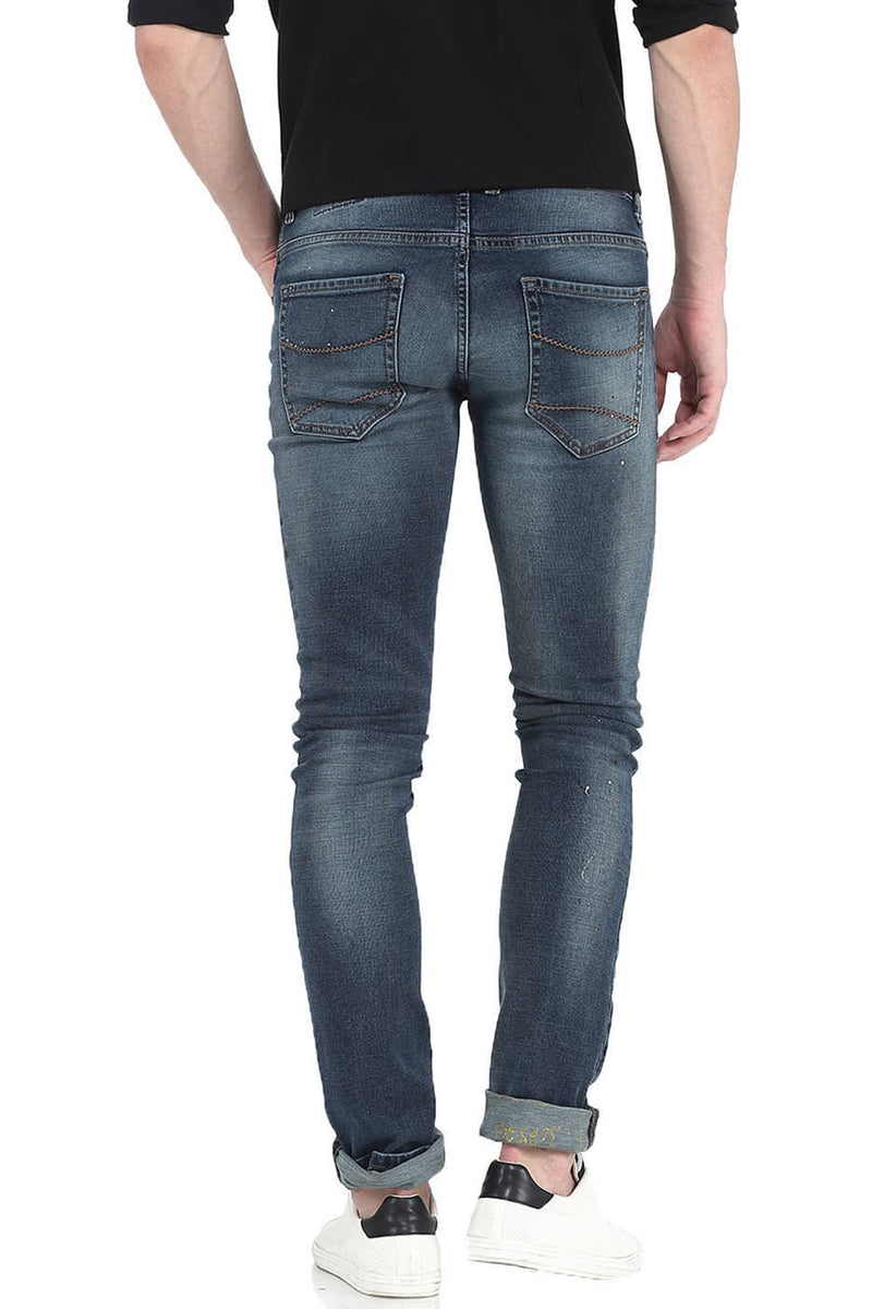 BASICS TORQUE FIT STRETCH JEANS