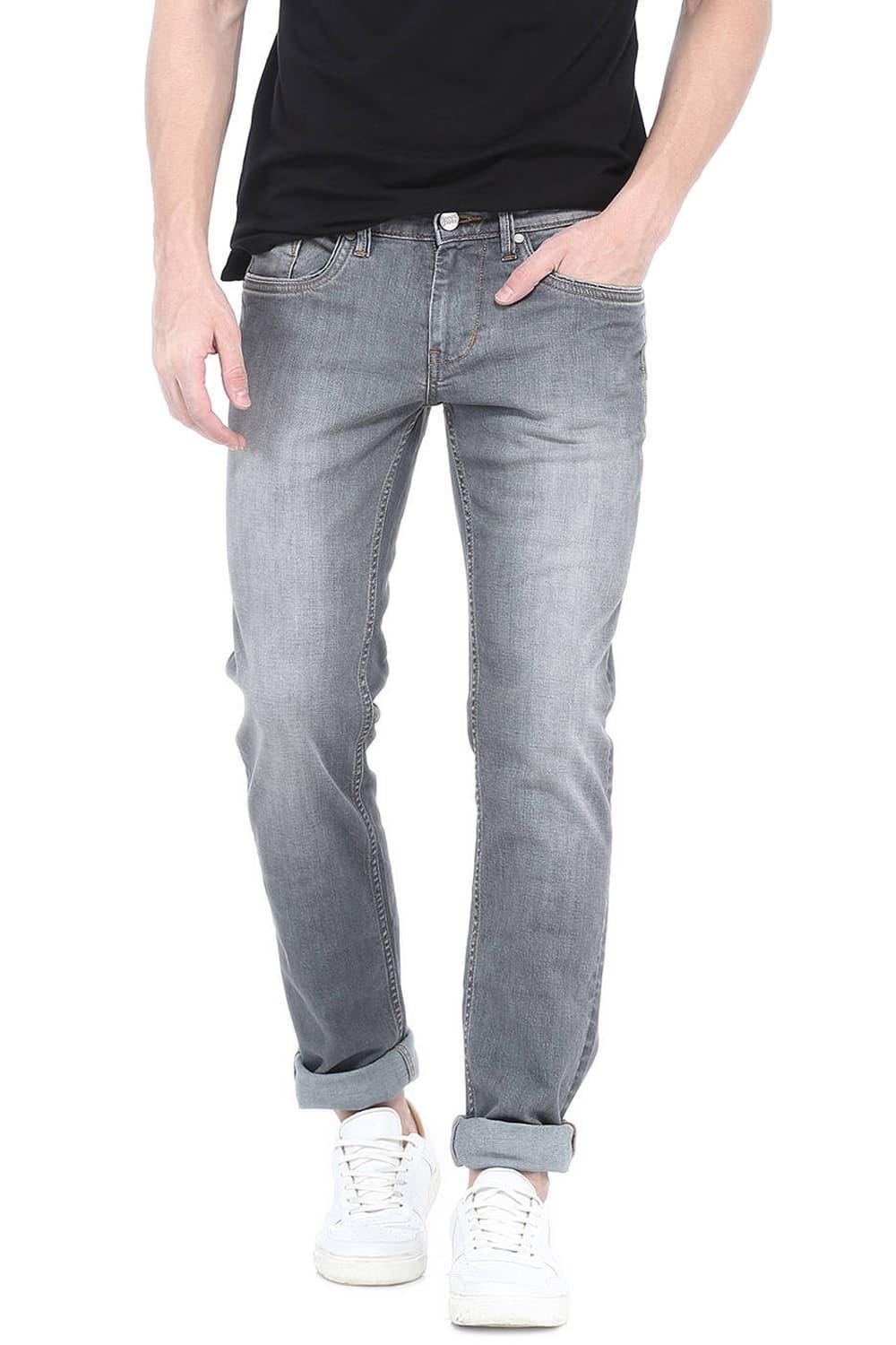 BASICS TORQUE FIT STRETCH JEANS