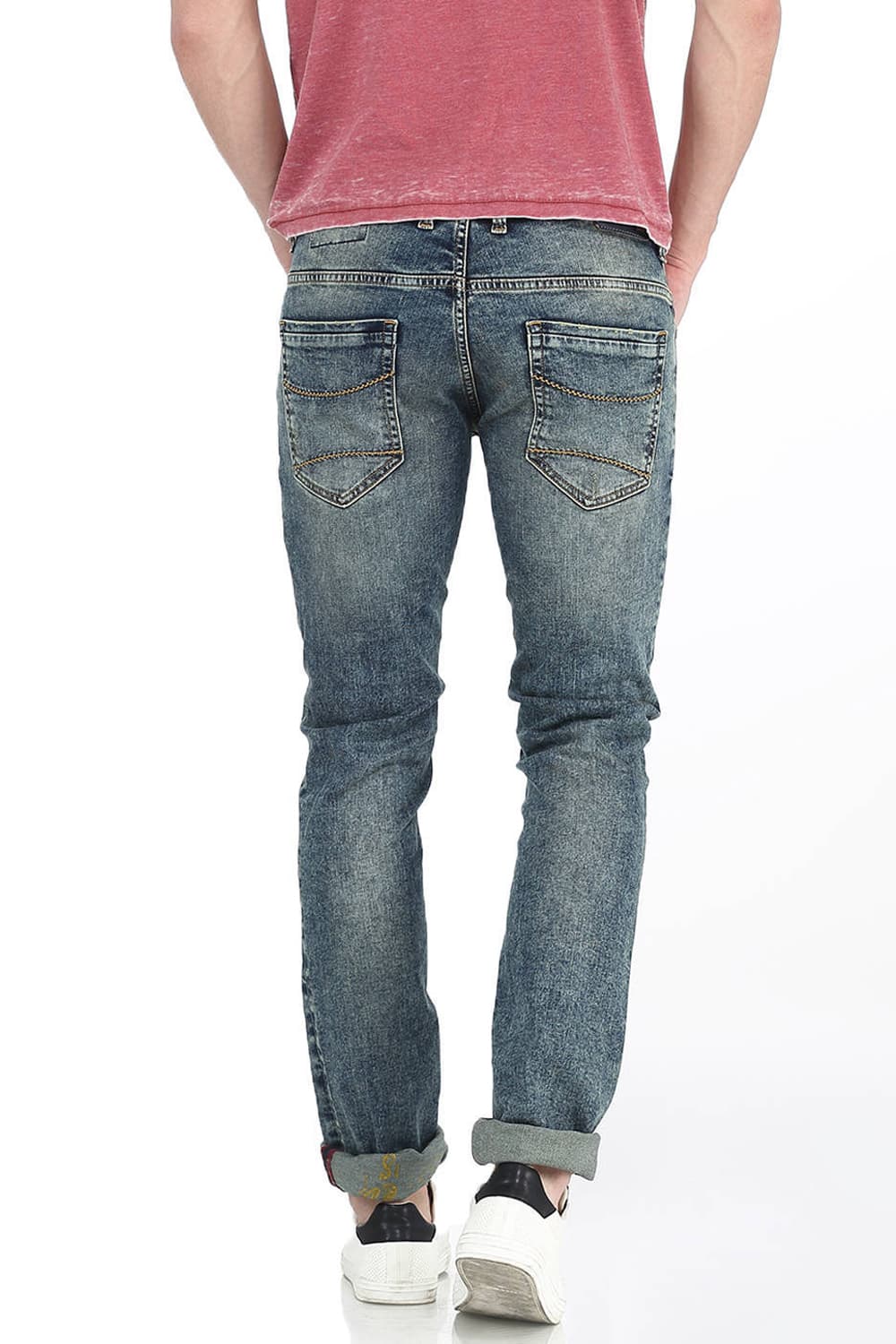 BASICS TORQUE FIT STRETCH JEANS