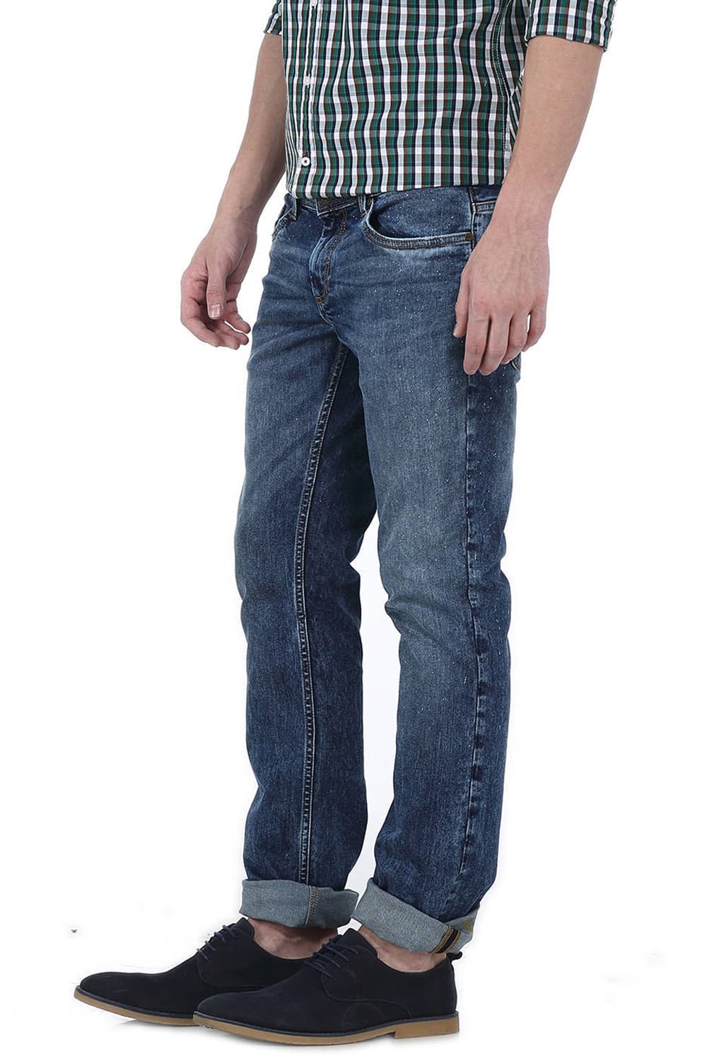 BASICS TORQUE FIT STRETCH JEANS