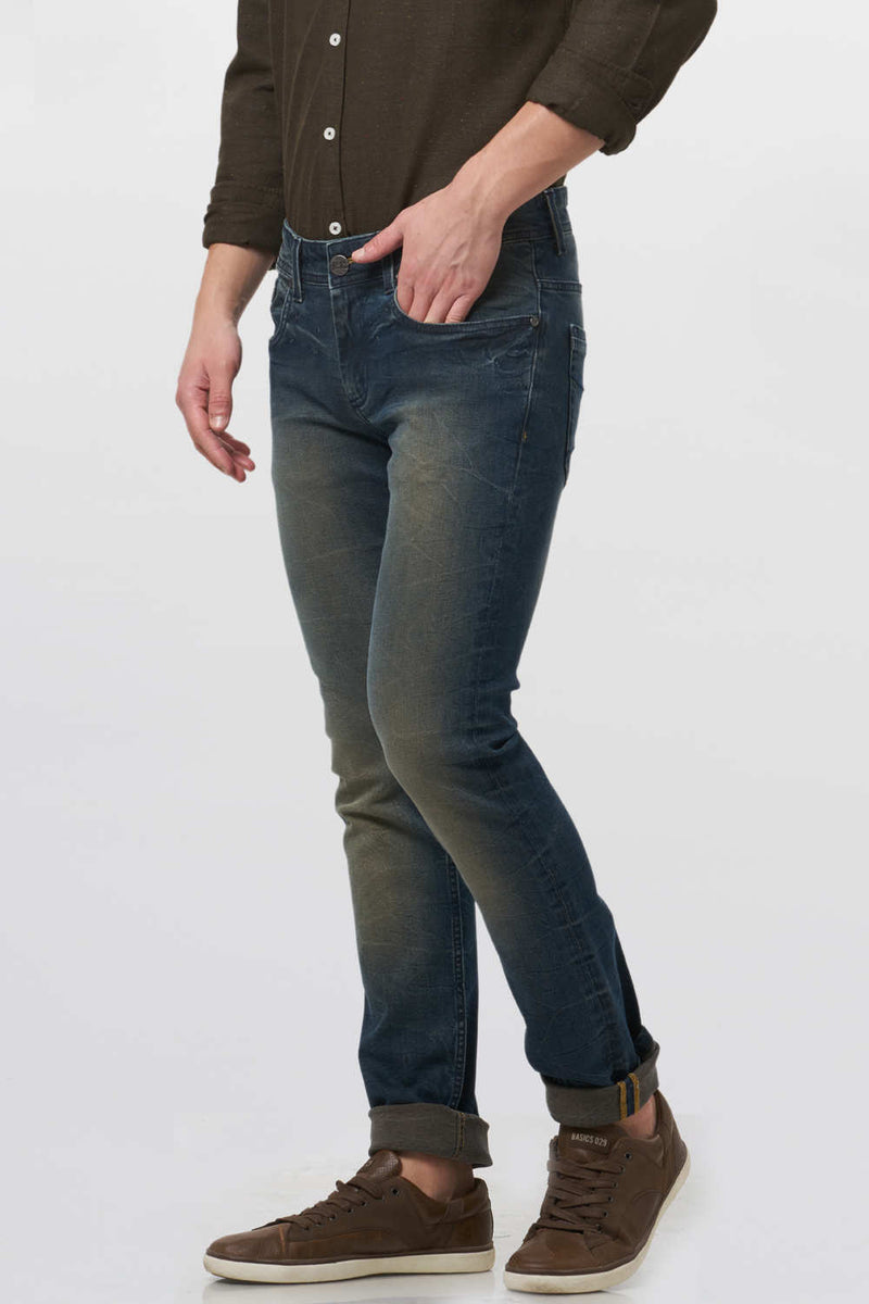 BASICS TORQUE FIT TINTED STRETCH JEAN