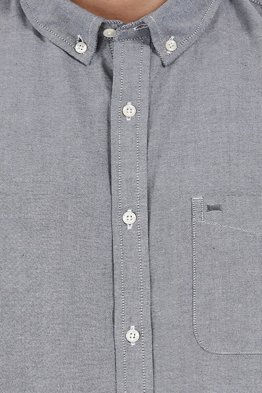 BASICS SLIM FIT OXFORD SHIRT