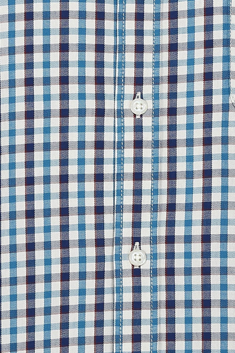 BASICS SLIM FIT CHECKS SHIRT