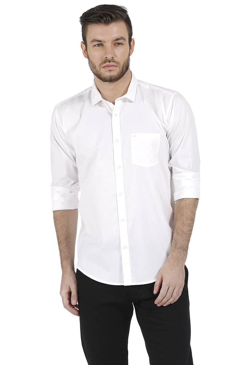 BASICS SLIM FIT OXFORD SHIRT