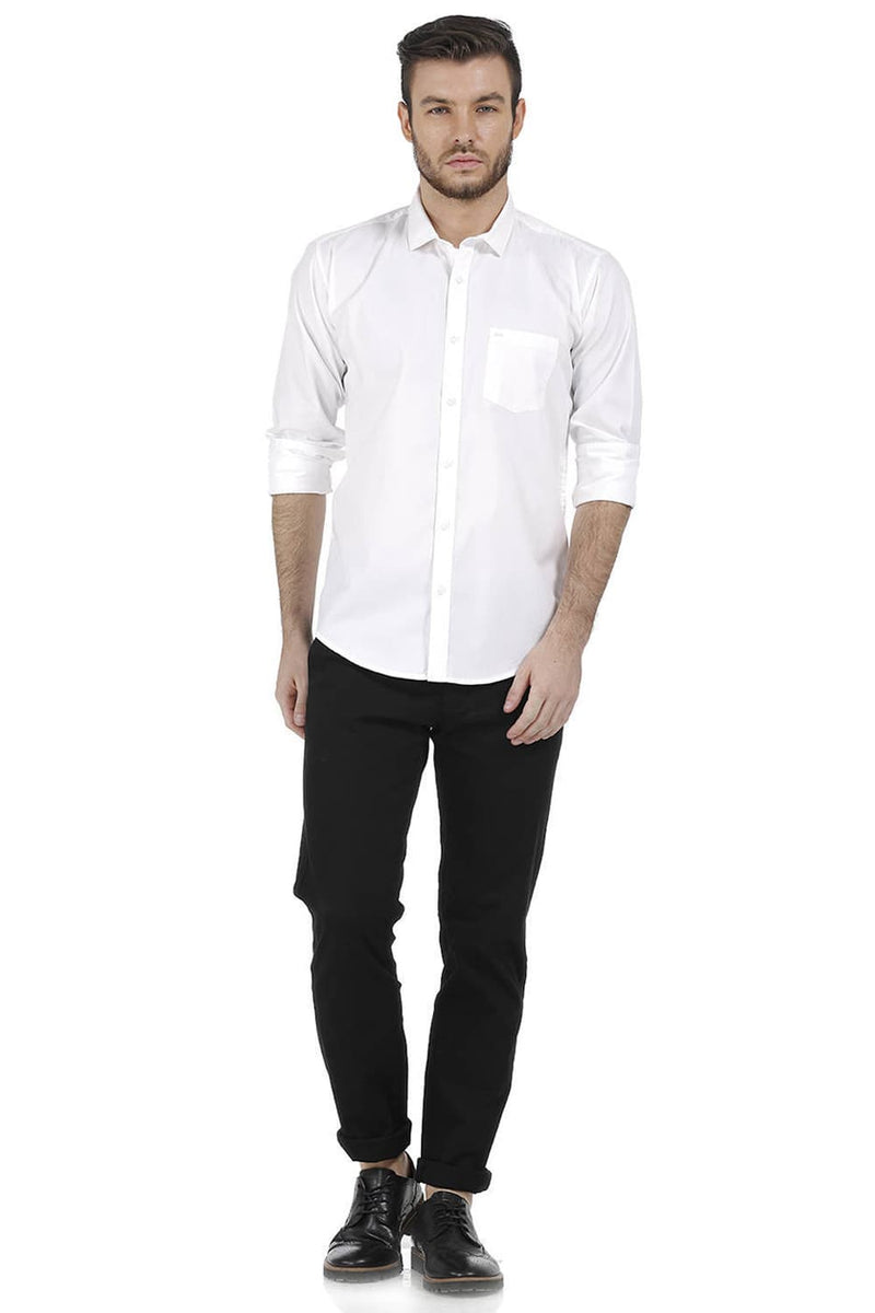 BASICS SLIM FIT OXFORD SHIRT