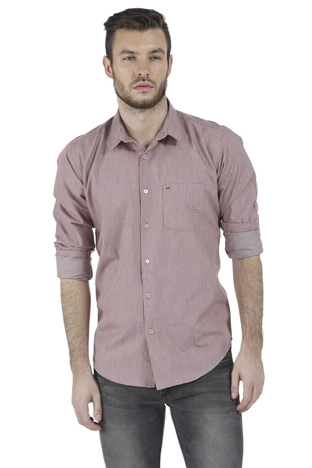 BASICS SLIM FIT SHIRT