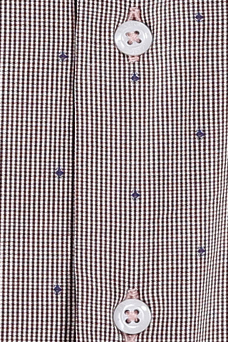 BASICS SLIM FIT CHECKS SHIRT