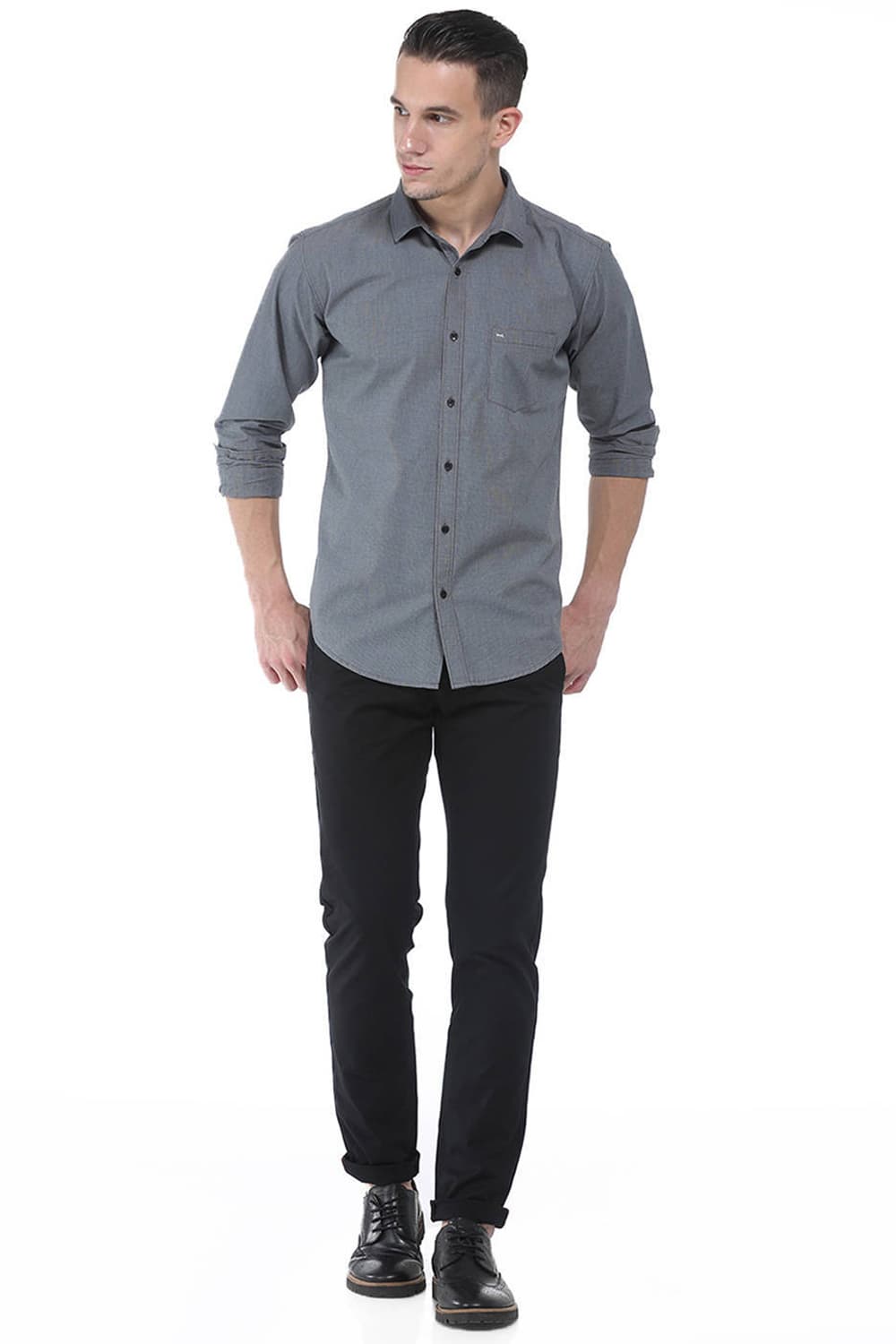 BASICS SLIM FIT SHIRT