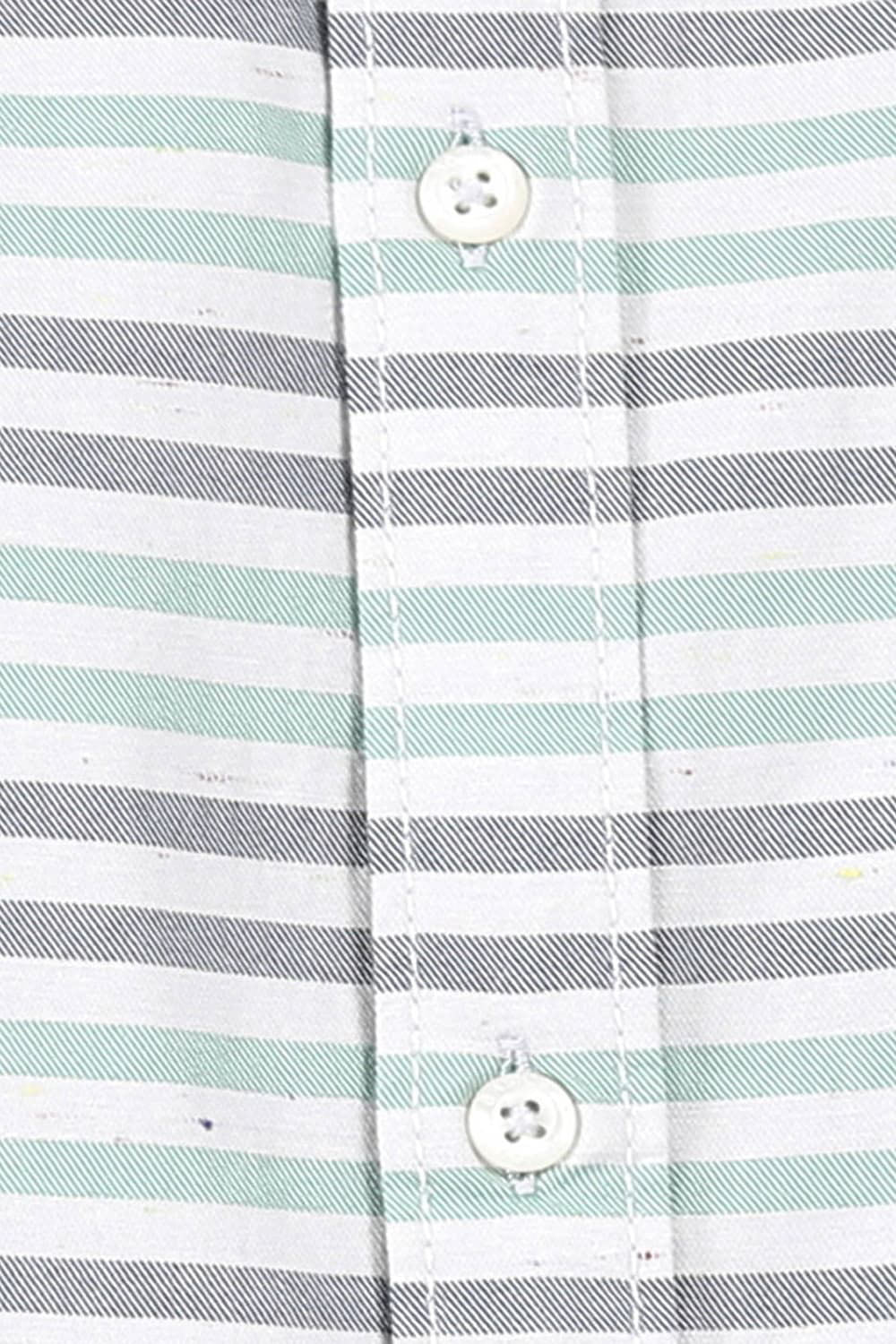 BASICS SLIM FIT WEFT STRIPES SHIRT