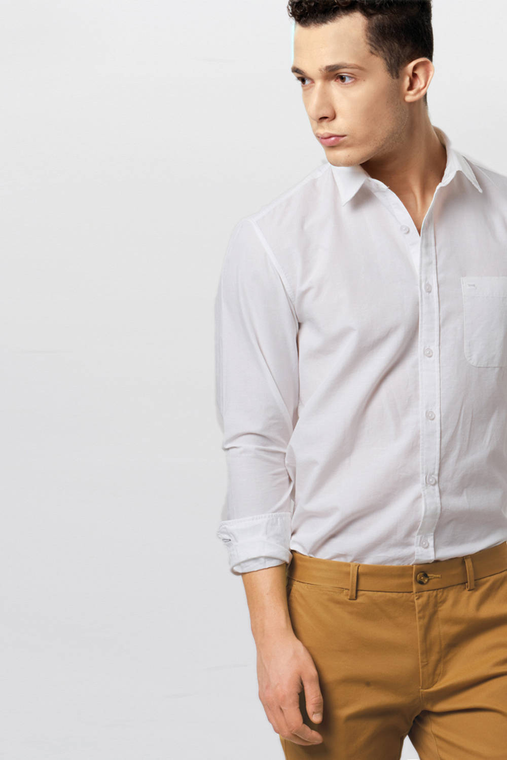 BASICS SLIM FIT SHIRT