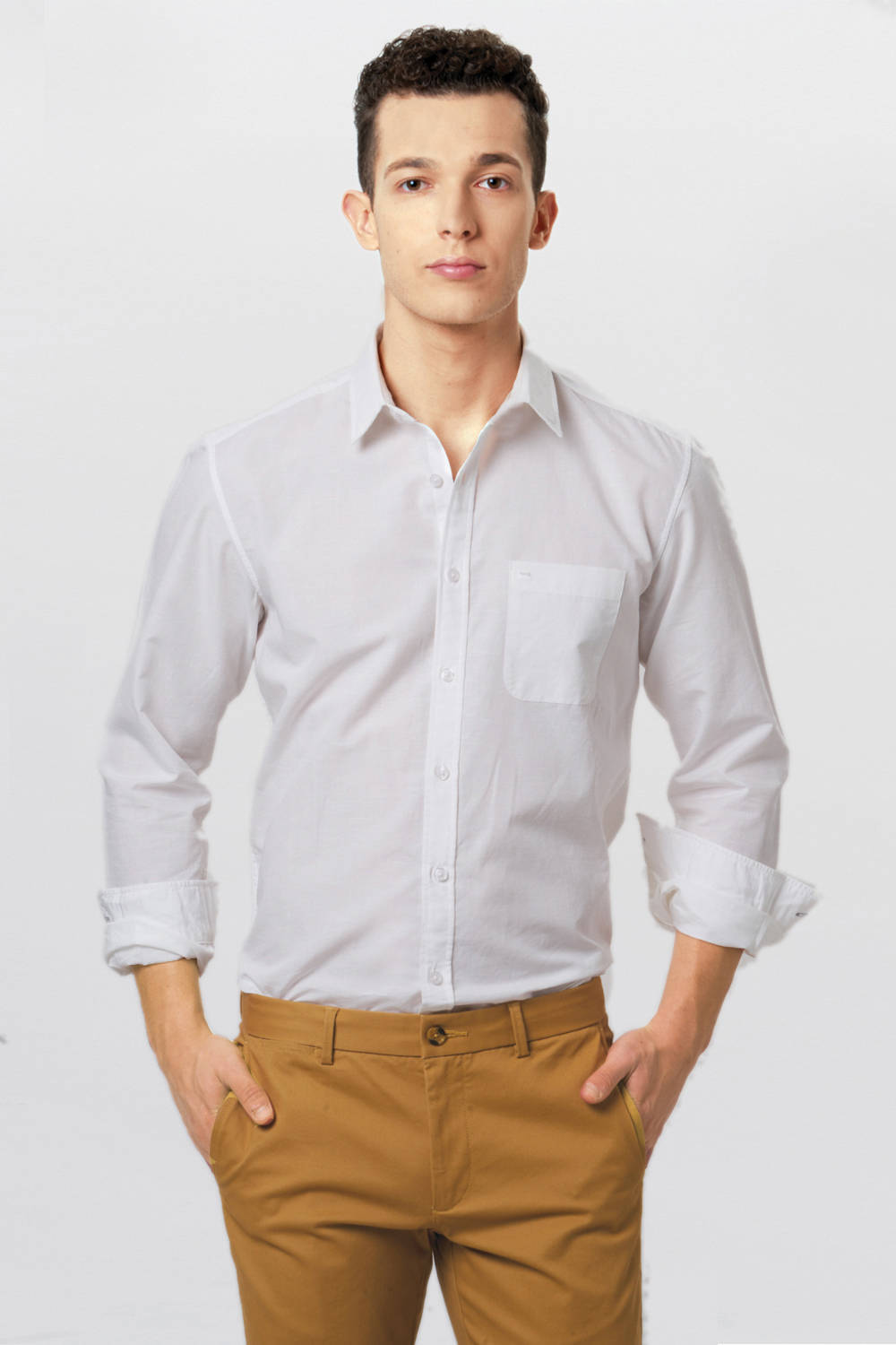 BASICS SLIM FIT SHIRT