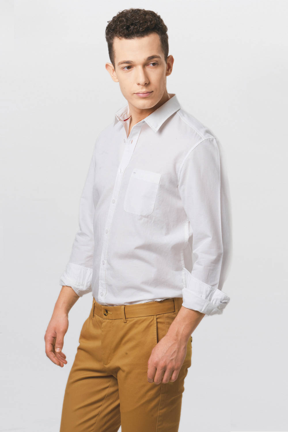 BASICS SLIM FIT SHIRT