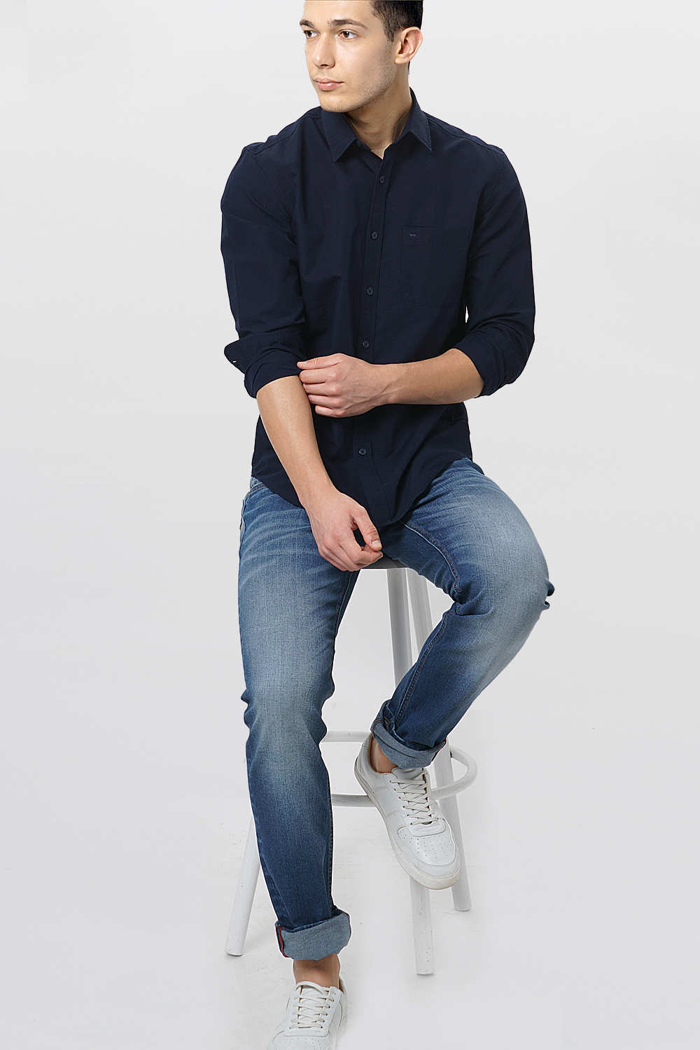 BASICS SLIM FIT SHIRT