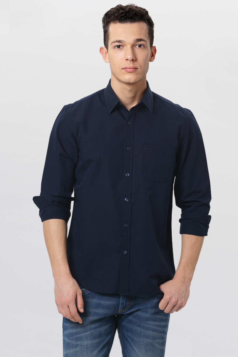 BASICS SLIM FIT SHIRT