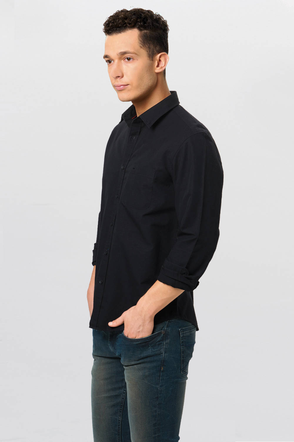 BASICS SLIM FIT SHIRT